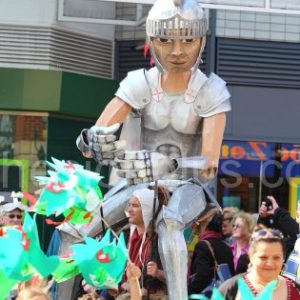 Model of Saint George in the Parade