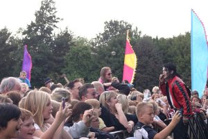 Navi performing Michael Jackson Hits at the Maidstone Mela