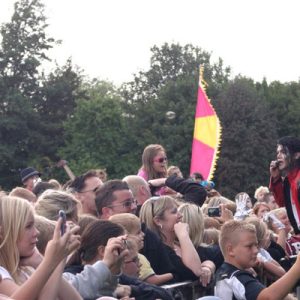 Navi performing Michael Jackson Hits at the Maidstone Mela