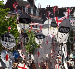 Parade in Town Centre in Gravesend