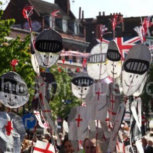Parade in Town Centre in Gravesend