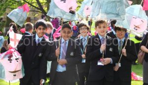 Pupils from St Johns Comprehesive