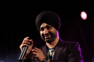 Sukshinder Shinda at Maidstone Mela in Mote Park