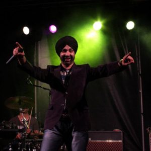 Sukshinder Shinda rocking it at the Maidstone Mela