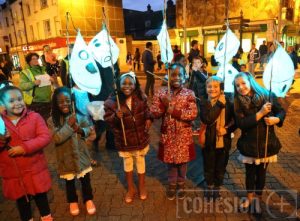 Young People Getting Ready for the Parade 2