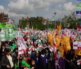 Children on Community Square, Gravesend