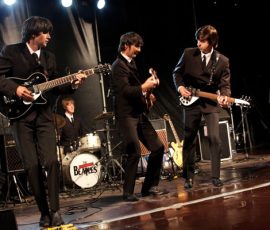 Counterfeit Beatles at the Maidstone Mela