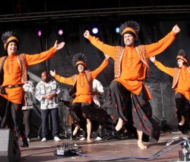 Four by Four Bhangra as part of Cohesion Plus Performance