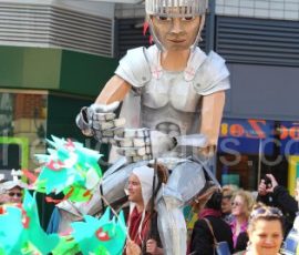 Model of Saint George in the Parade