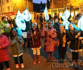 Young People Getting Ready for the Parade 2